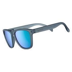 goodr OG - Silverback Squat Mobility Sunglasses Unisex Gray Frame Green Lens Polarized