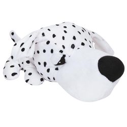 Digger's FatHedz For Dog Black/White Plush Dalmation Dog Toy Extra Small 1 pk