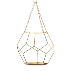 Summerfield Terrace Gold Iron 9 in. H Plant Hanger 1 pk