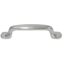 MNG Sutton Place Bar Cabinet Pull 3 in. Satin Nickel Silver 1 pk