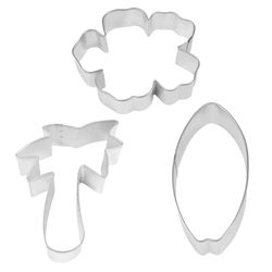 R&M International Corp Silver Steel Cookie Cutter