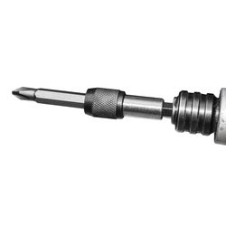 Century Drill & Tool Assorted 1 in. L Bit and Holder Set S2 Tool Steel 7 pc