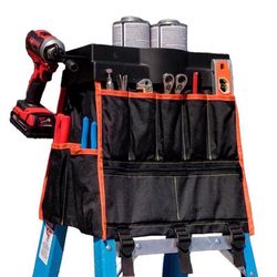 SAFETY STEPS Polyester/Polypropylene Black Ladder Accessories 1 pk
