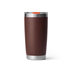 YETI Rambler 20 oz Wetlands Brown BPA Free Tumbler with MagSlider Lid