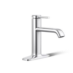 Sterling Agosti Polished Chrome Contemporary Single-Handle Bathroom Sink Faucet 4 in.