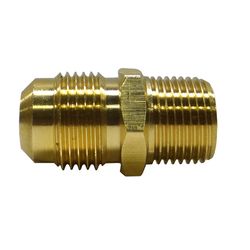 JMF Company 1/2 in. Flare X 3/8 in. D Male Brass Adapter