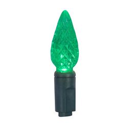 Celebrations Platinum LED C6 Red/Green/Pure White 50 ct String Christmas Lights