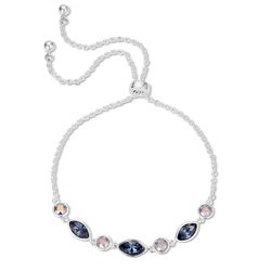 Montana Silversmiths Women's Stillwater Crystal Bolo Bracelet