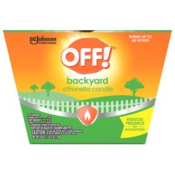 OFF! Citronella Candle Solid 18 oz