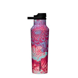 Corkcicle Series A 20 oz Dopamine Floral BPA Free Insulated Water Bottle