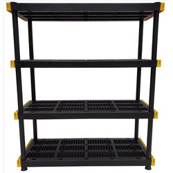 Tough Shelf 55 in. H X 48 in. W X 20 in. D Resin Shelving Unit