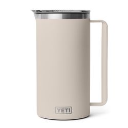 YETI Rambler 64 oz Cape Taupe Pitcher Stainless Steel