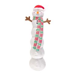 Fringe Studio For Dog White Plush Snowball Party Dog Toy 1 pk