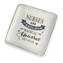 Trinket Dishes Nurses Tray Ceramic 1 pk