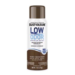 Rust-Oleum Low Odor Gloss Brown Bear Spray Paint 11 oz