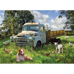 Cobble Hill Sheep Field Jigsaw Puzzle 1000 pc