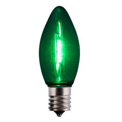 Holiday Bright Lights LED C9 Green 25 ct Replacement Christmas Lights