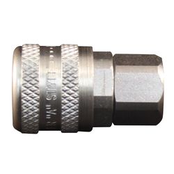 Milton Steel Air Coupler 1/4 in. Female 1 pc