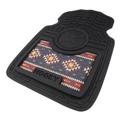 Hooey Aztec/Tuscan PVC Auto Floor Mats 1 pk