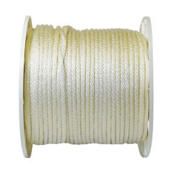 Koch Industries 1/4 in. D X 1000 ft. L White Solid Braided Nylon Rope
