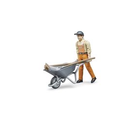 Bruder Bworld Municipal Worker Toy Set Multicolored