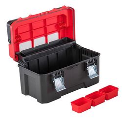 CRAFTSMAN Pro 20 in. Cantilever Tool Box 1257 cu in Black/Red
