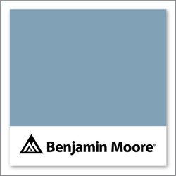Benjamin Moore Colonial Blue 1677