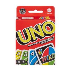 UNO Colorblind Accessible Card Game Multicolored 108 pc (RANDOM COLOR)