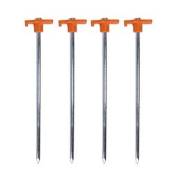 Coghlan's Silver Nail Pegs 13.625 in. H X 4.500 in. W X 10 in. L 4 pk