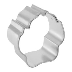 R&M International Corp 1 in. W X 1 in. L Mini Dog Paw Cookie Cutter Silver 1 pc