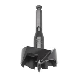 Milwaukee 2-9/16 in. X 6 in. L Heat-Treated Steel Self-Feed Drill Bit Hex Shank 1 pc