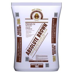 Ohio Mulch Pro Choice Dark Brown Hardwood Bark Mulch 2 cu ft