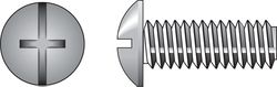 HILLMAN No. 8-32 Ga. X 1-1/2 in. L Combination Truss Head Zinc-Plated Steel Machine Screws 100 pk