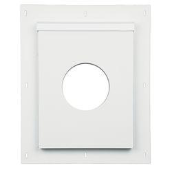 SturdiMount 11.6 in. L X 11.6 in. W Polyurethane Universal Trim White Receptacle Mount 5 pk