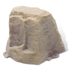 DekoRRa Products Tan Polyethylene 25 in. H X 27 in. L X 21 in. W Artificial Landscape Enclosure Outd