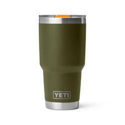 YETI Rambler 30 oz. King Crab Orange/Olive BPA Free Tumbler with MagSlider Lid