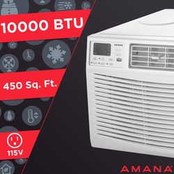 Amana 10000 BTU 115 V Window Air Conditioner w/Remote 450 sq ft