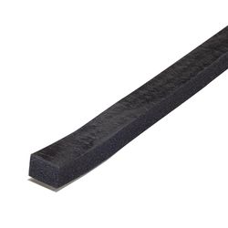 M-D Building Products Black Rubber Weather Stripping Tape For Doors and Windows 10 ft. L X 0.38 in.