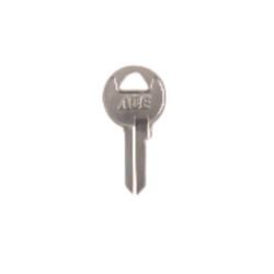 HILLMAN Padlock Key Blank Single For Master Locks Silver