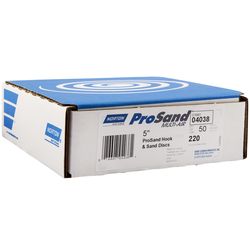 Norton ProSand 5 in. Ceramic Alumina Hook and Loop A975 Sanding Disc 220 Grit Very Fine 50 pk