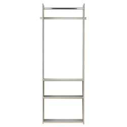 Easy Track 72 in. H X 14 in. W X 24 in. L Wood Laminate Closet Organizer