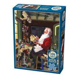 Cobble Hill Santa's Workbench Jigsaw Puzzle 500 pc