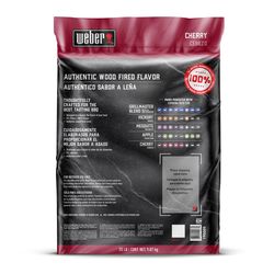 Weber Hardwood Pellets All Natural Cherry 20 lb