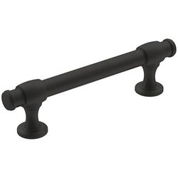 Amerock Traditional Bar Cabinet Pull 3-3/4 in. Matte Black Black 1 pk