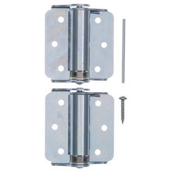 Ace 3 in. L Zinc-Plated Adjustable Self Closing Hinge 2 pk