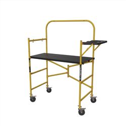 ScaffoldMart Steel Black/Yellow Scaffolding 1 pk