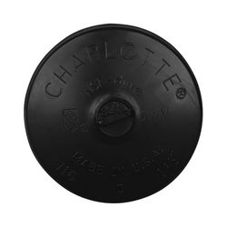 Charlotte Pipe 1-1/2 in. 1-1/2 in. D ABS Cap