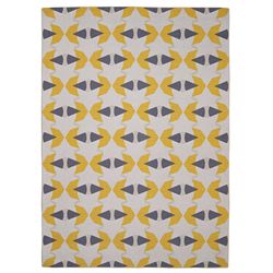 Linon Home Decor 3 ft. W X 5 ft. L Multi-Color Dando Polyester Accent Rug