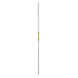 M-D Building Products White Aluminum/Vinyl Weatherstrip Set For Door Jambs 36 in. L X 1 in.