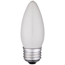 Westinghouse 60 W B11 Decorative Incandescent Bulb E26 (Medium) White 2 pk